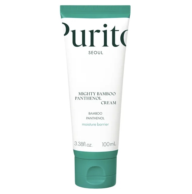 Purito/ Bamboo Panthenol Moisturing Face Cream 100ml: بوريتو سول كريم مرطب للوجه بالبانثينول والنياسيناميد