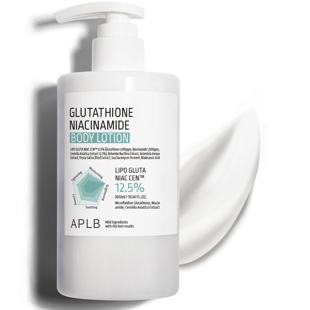 [APLB/001] APLB/ Glutathione Niacinamide Body Lotion 300ml: ابلب لوشن الجسم بالجلوتاثيون والنياسيناميد