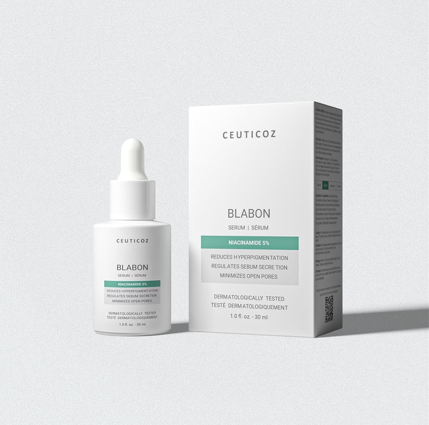 [COZ/016] Ceuticoz/ BLABON - Niacinamide 5% Serum 30ml: سيتيكوز سيروم بلابون لتفتيح البشرة وتقليل المسام