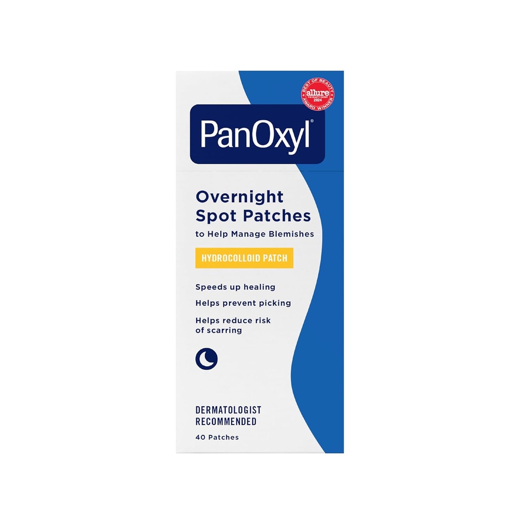 [PNX/004] PanOxyl/ Overnight Spot Patches - 40Ps : بانوكسيل لاصقات حبوب يحتوي ٤٠ لاصقة