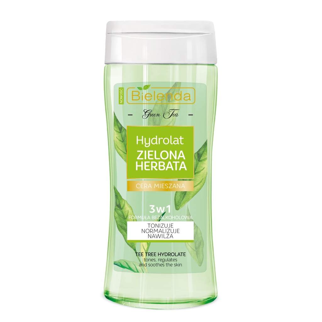 🌱 Bielenda/ GREEN TEA - Hydrolate 3 in 1 200 ml :