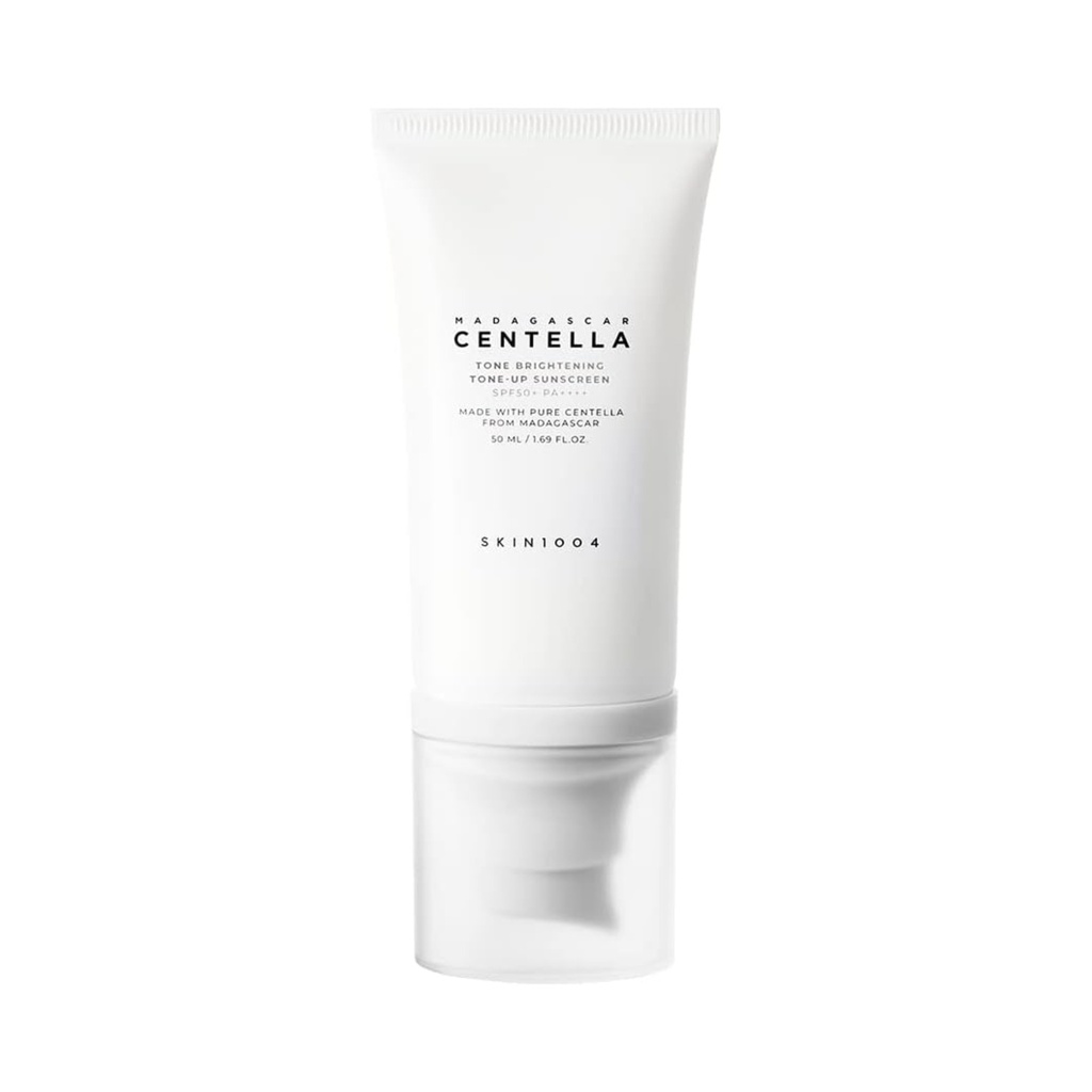 SKIN1004/ Centella Tone Brightening Sunscreen SPF 50+ 50 ml : سنتيلا تون واقي شمس المفتح