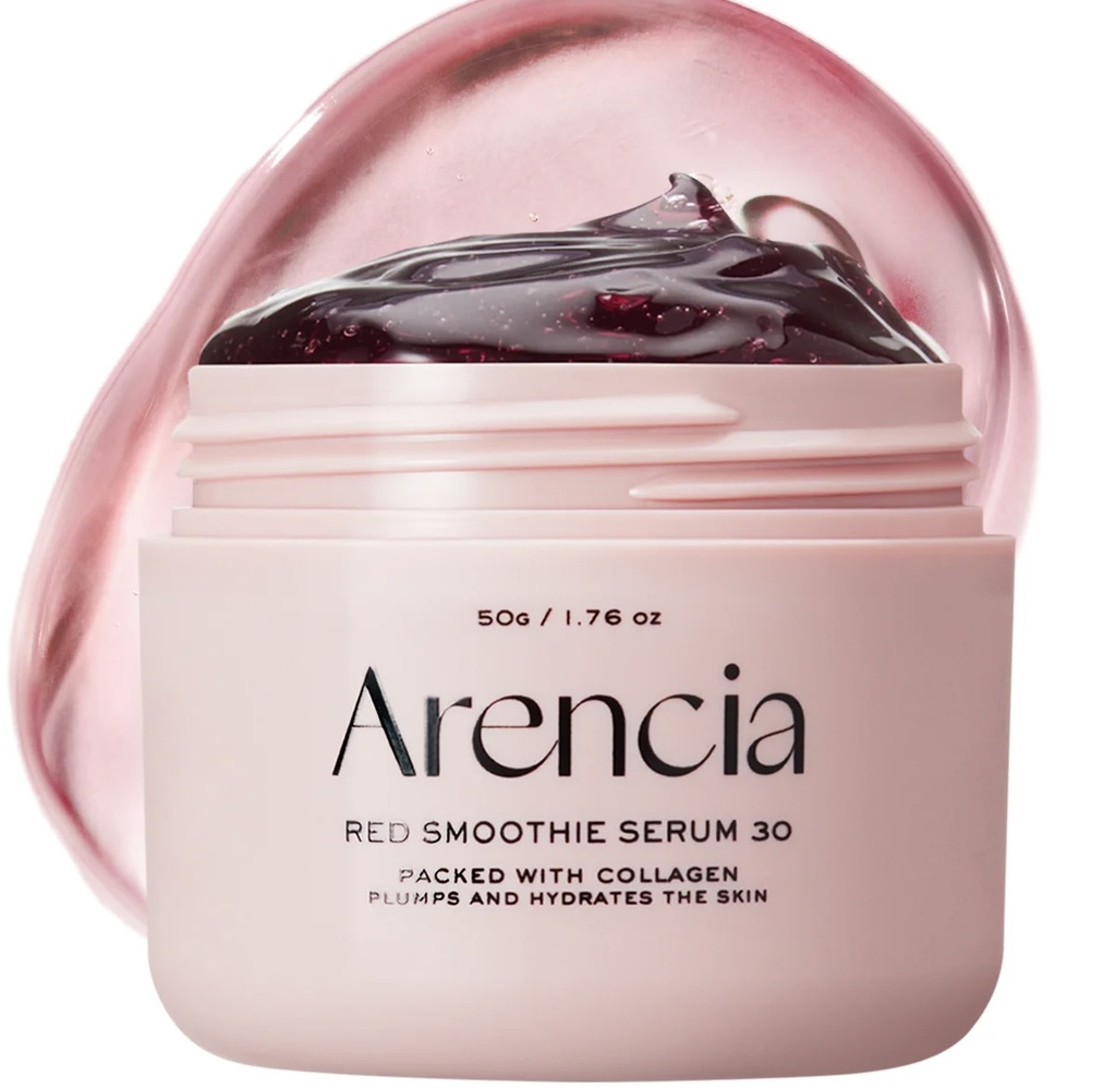 Arencia/ Red Smoothie Face Serum 50g: ارينسيا سيروم ريد سموذي لنضارة البشرة