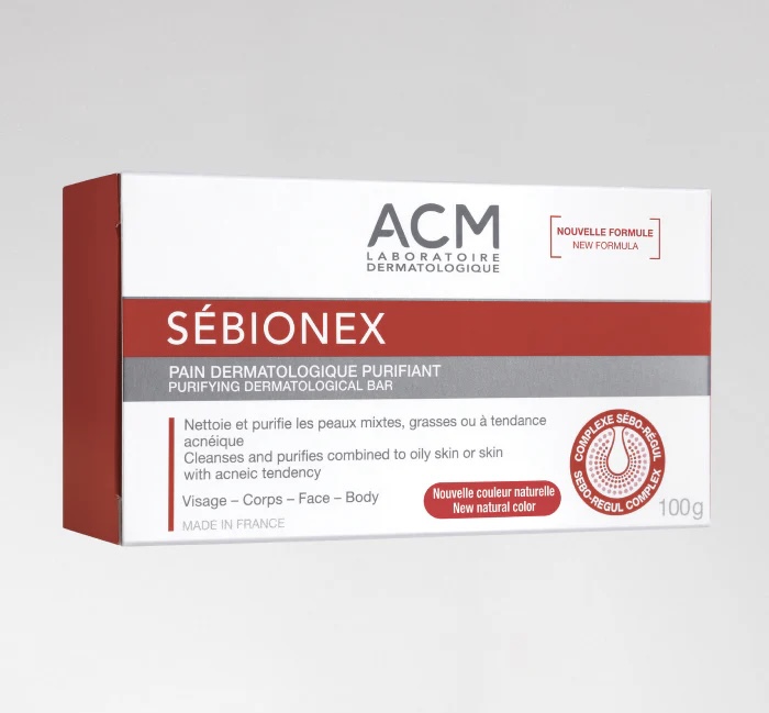 ACM/ Sebionex Purifying Dermatological bar :