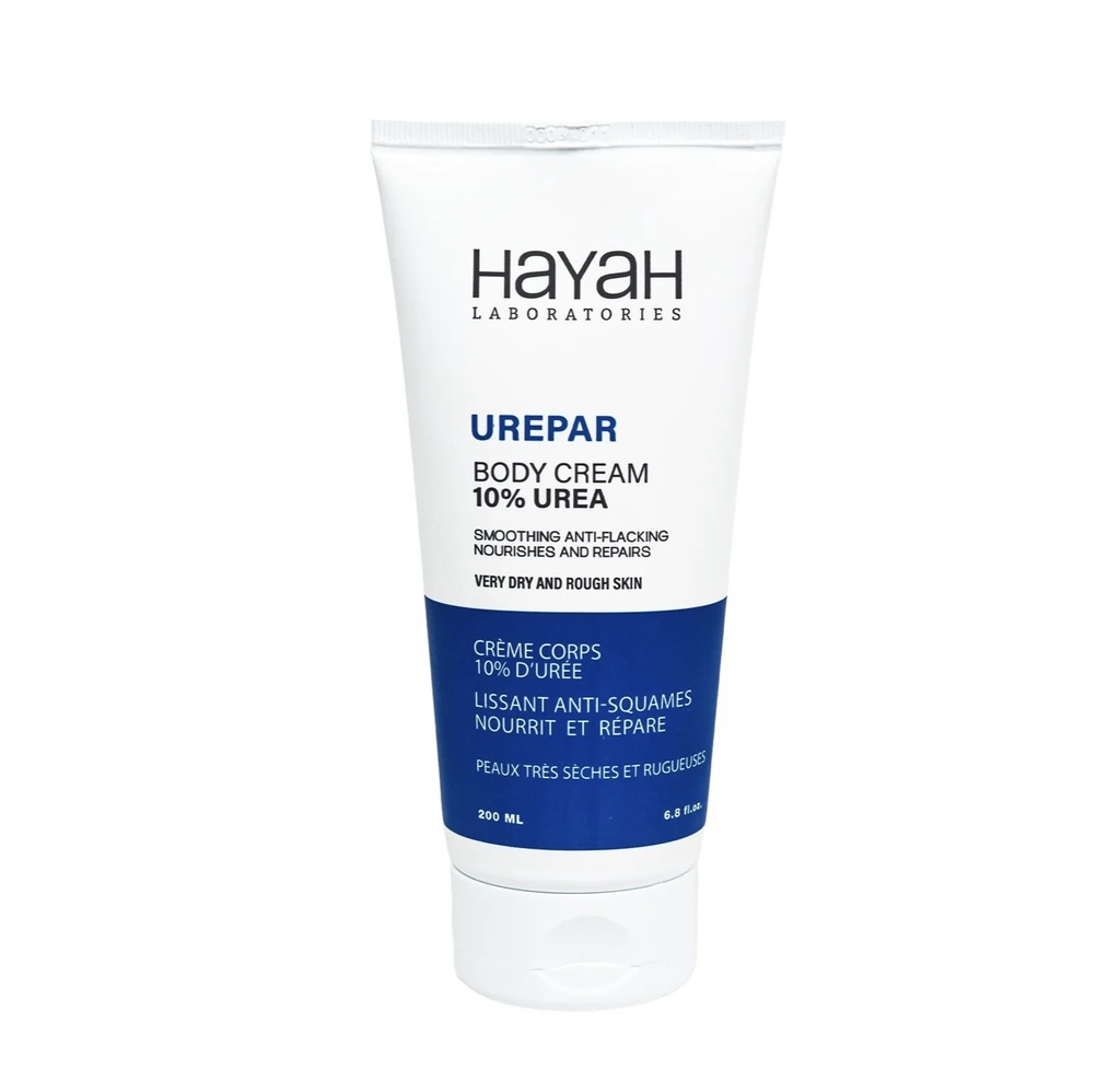 [HYH/021] Hayah/ UREPAR Body Cream Urea 10% 200 ml :