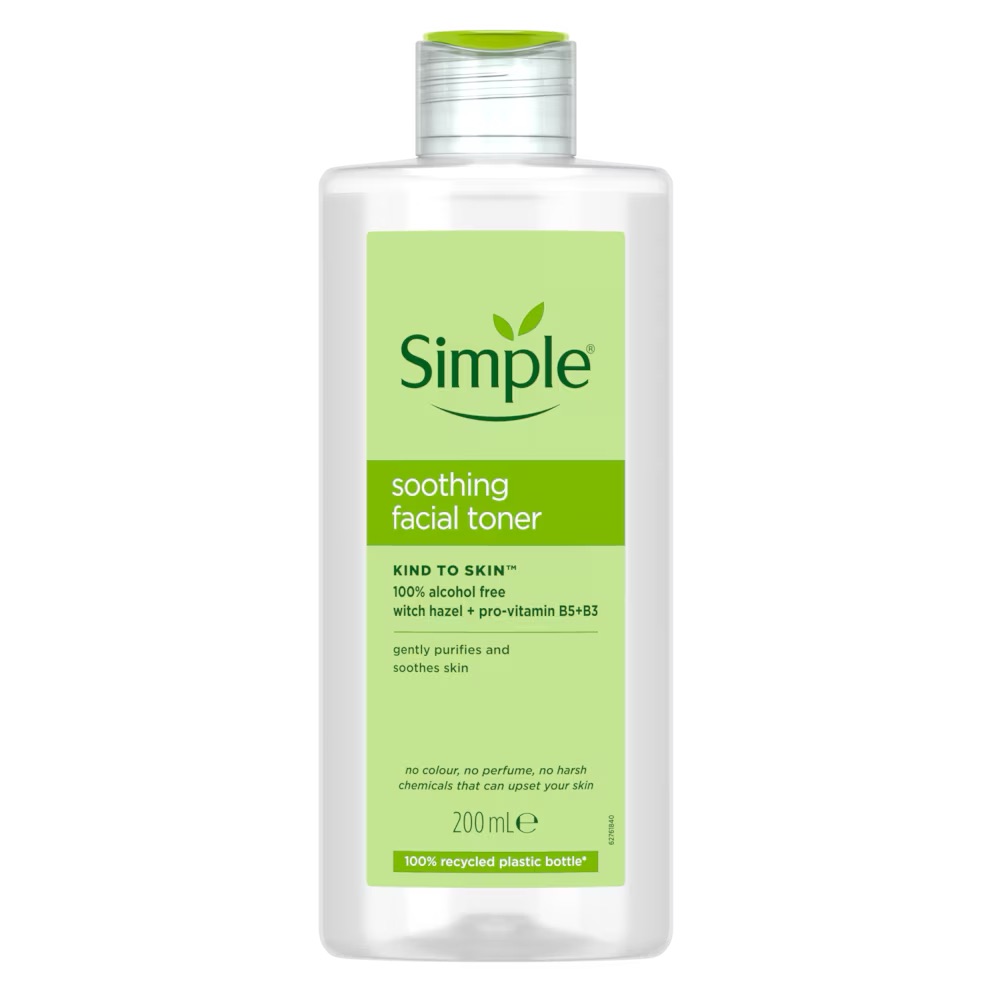 Simple/ Kind to Skin Soothing Facial Toner 200ml : سمبل تونر للوجه