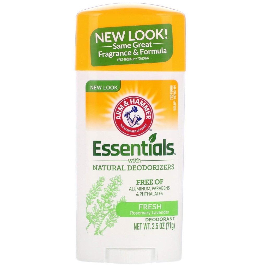 [AH/002] ARM & HAMMER/ Essentials Natural Deodorant Fresh 71g : ارم اند همر معطر ستك