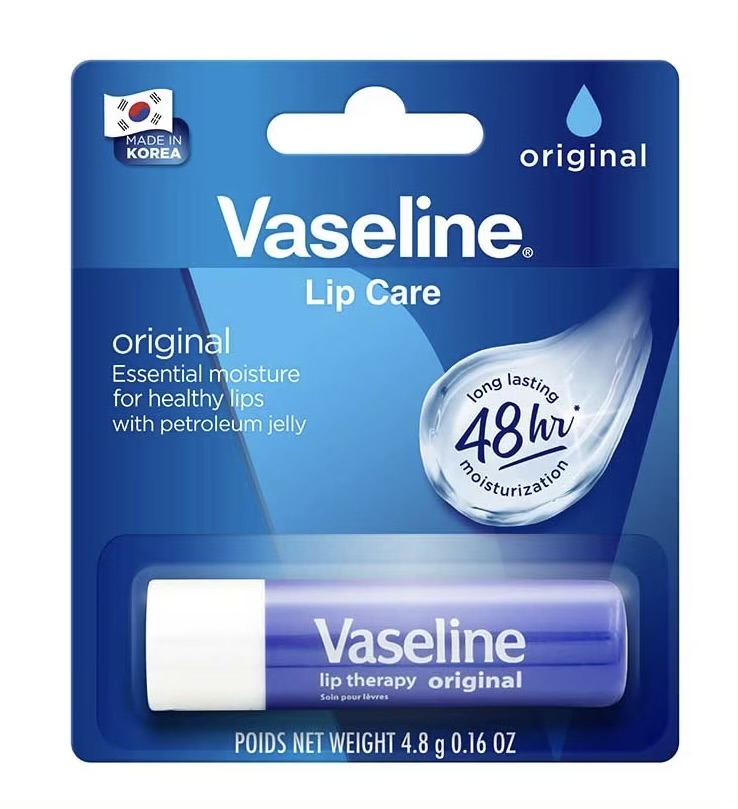 [VAS/025] Vaseline/ Lip Therapy Original Lipstick 4.8g: فازلين ستيك مرطب شفاه