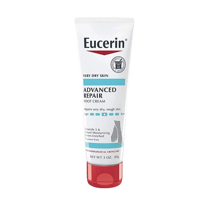 [UCRN/013] Eucerin/ Advanced Repair Light Feel Foot Cream 85g : يوسيرين كريم قدم معالج شديد