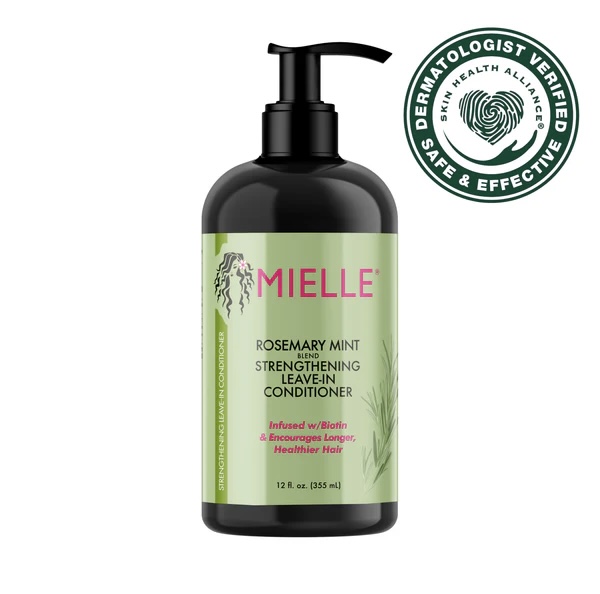 Mielle/ Rosemary Mint Strengthening Leave-In Conditioner 355ml : ميلي مكيف شعر ليف إن روز ماري