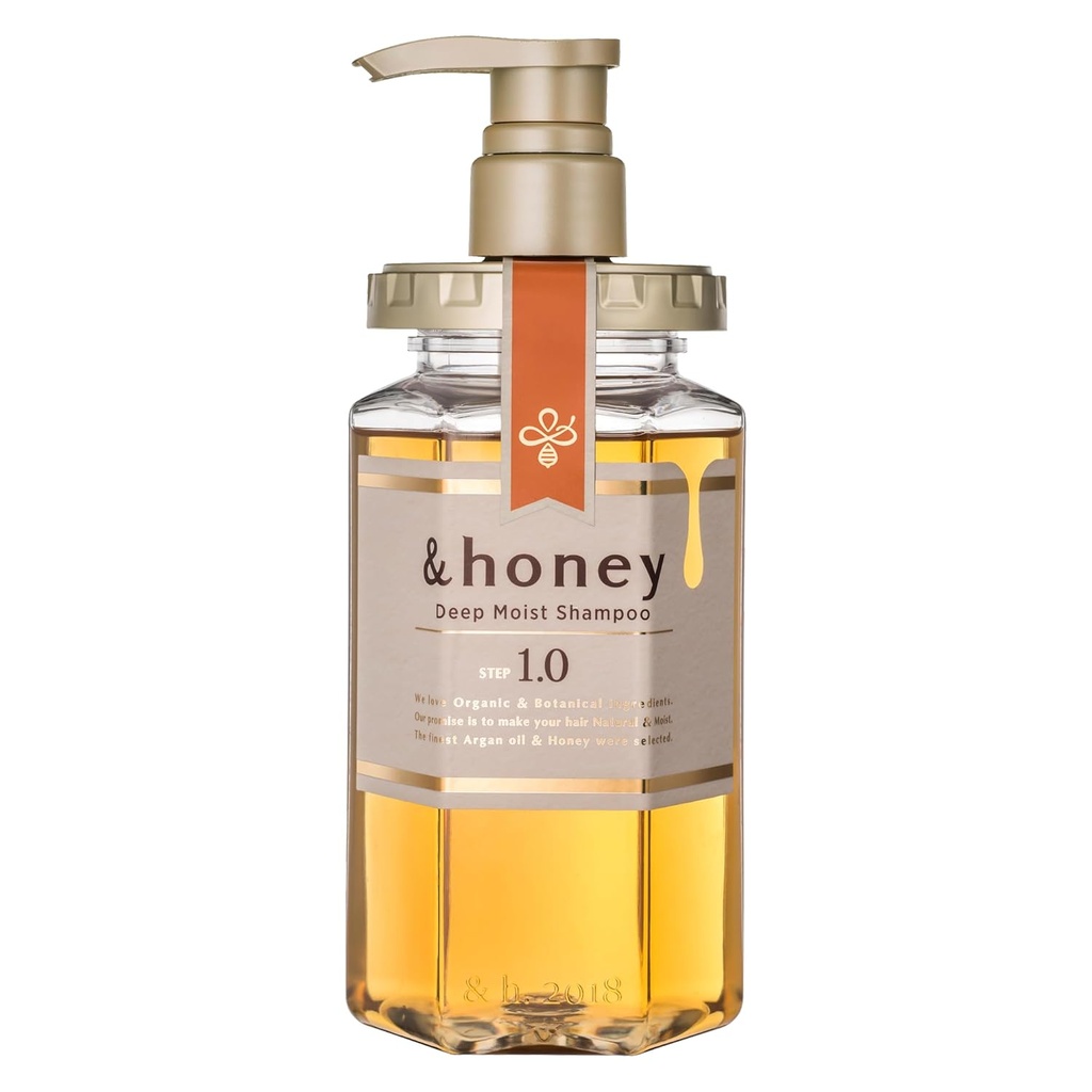 &Honey/ Deep Moist Shampoo 440ml : اند هوني شامبو ديب مويست