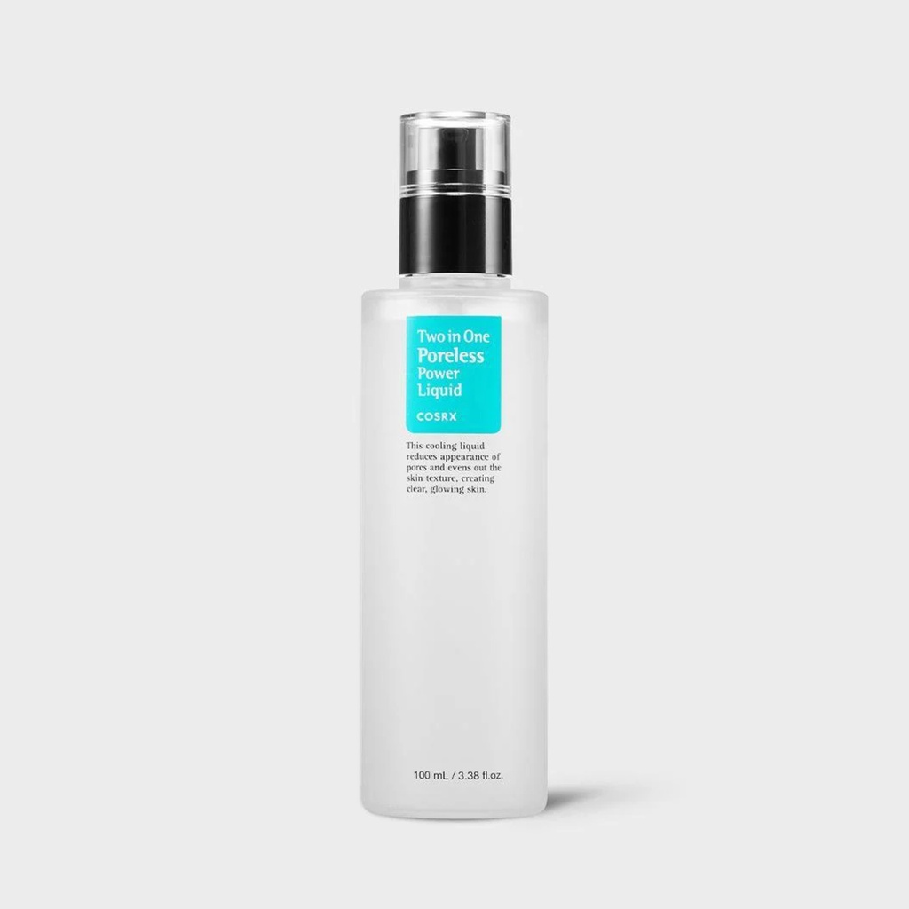 [COS/027] COSRX/ Two in One Poreless Power Liquid 100ml : كوزركس تونر لتقليص المسام وتقليلها