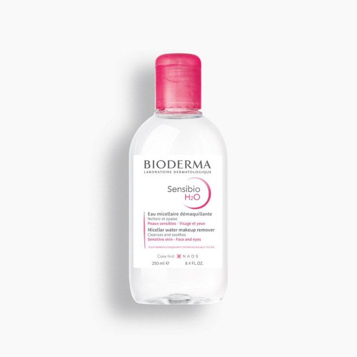 Bioderma/ Sensibio H2O Micellar Water Makeup Remover 500ml : بايوديرما مزيل مكياج ميسيلار للبشرة الحساسة