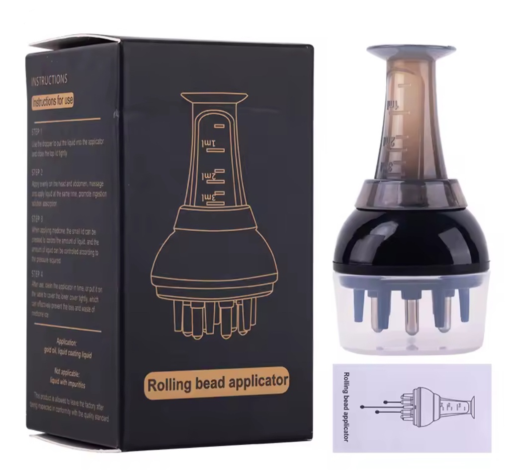 Hair Scalp Applicator 3ml Capacity : مشط لتوزيع زيت الشعر على فروة الرأس