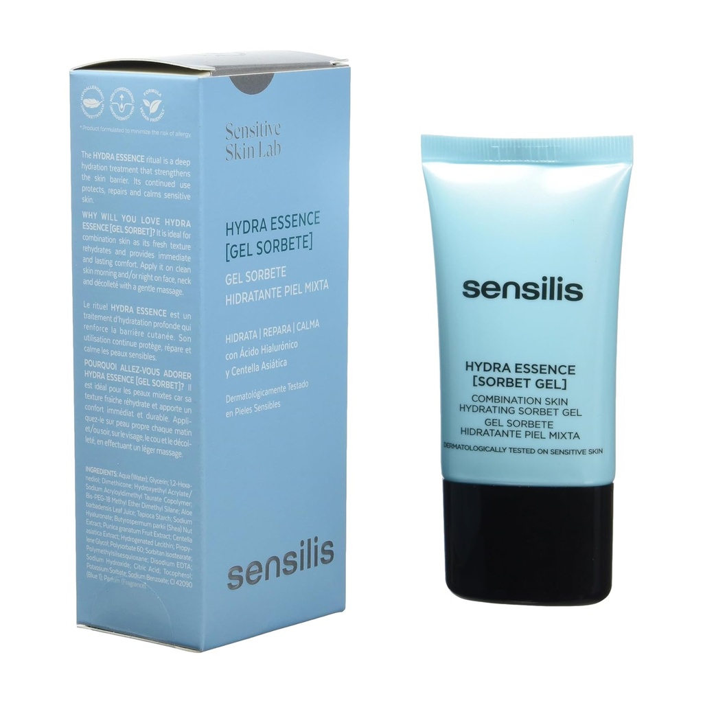 [SNS/003] Sensilis/ Hydra Essence Gel Sobert 40ml: جل سينسيليس هيدرا إسنس سوبريت