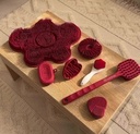 LOOFAH - سيت لوفا من ٧ قطع