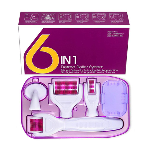 6in1 Derma Roller System : ديرما رولر ٦ في ١