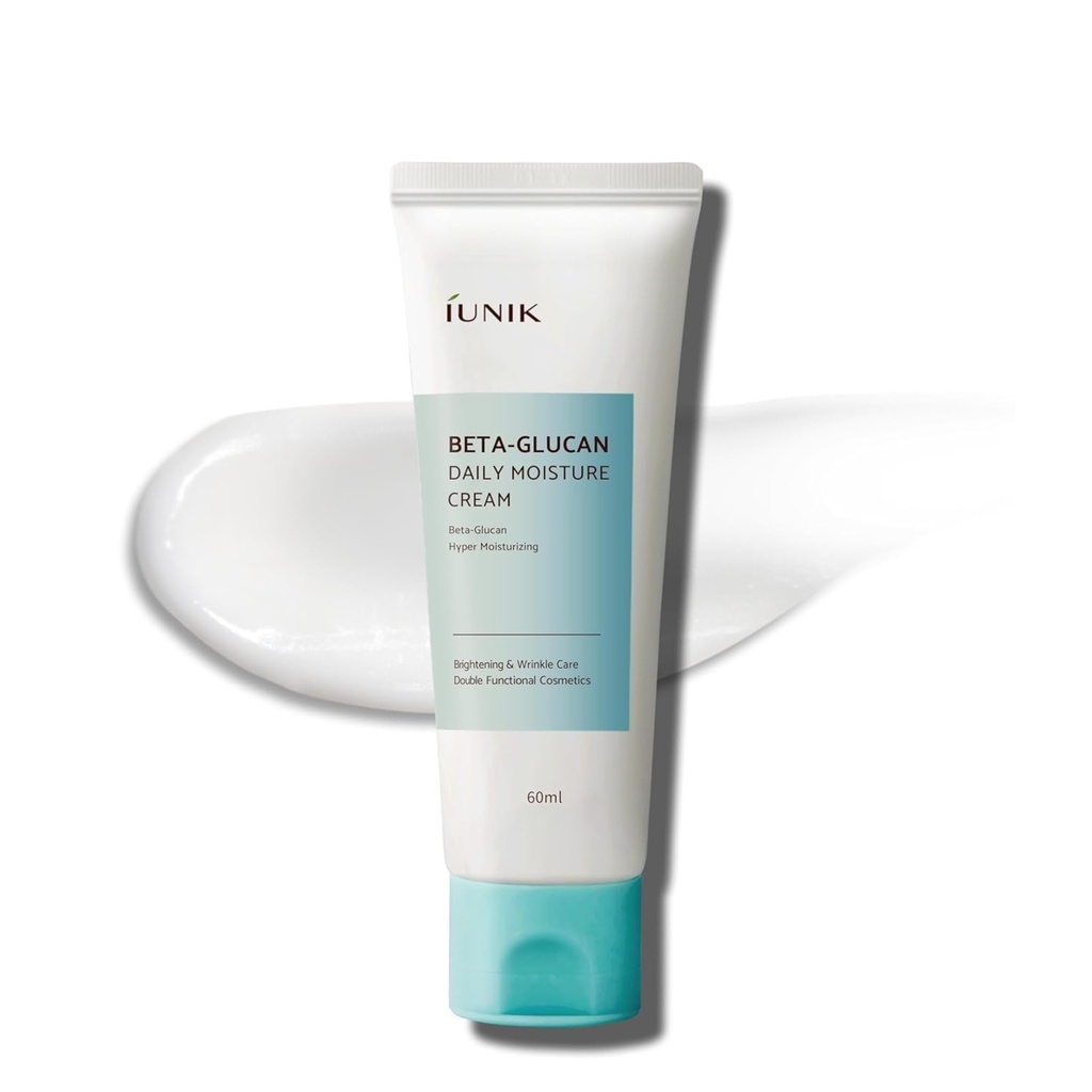 [UNK/004] iUNIK/ Beta-Glucan Daily Deep Moisture Watery Cream 60ml : ايونيك كريم بيتا غلوكان للترطيب اليومي العميق
