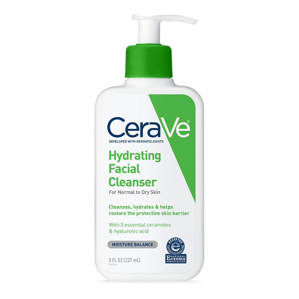 [CER/004] CeraVe/ Hydrating Facial Cleanser - For Normal to Dry Skin 236ml : سيرافي غسول البشرة الجافة