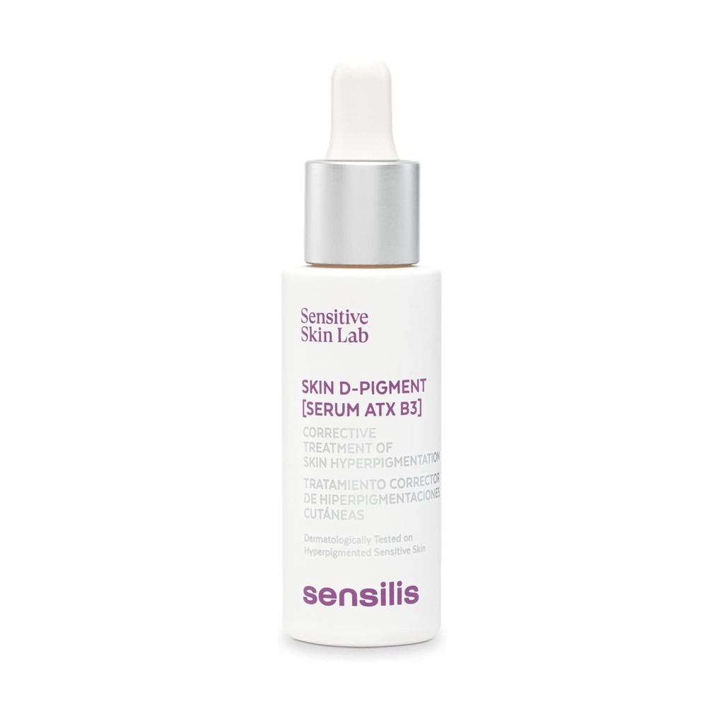 Sensilis/ Skin D-Pigment [Serum ATX B3] Tratamiento Corrector 30 ml : سينسيليز سيروم لتفتيح التصبغات وتوحيد لون البشرة