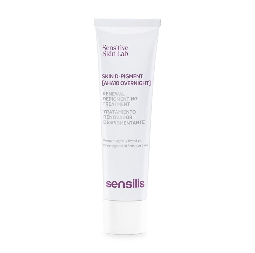Sensilis/ Skin D-pigment AHA10 Overnight Cream 30ml : سينسيليز كريم ليلي لتفتيح التصبغات