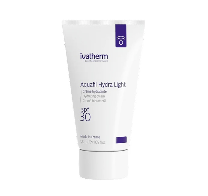 [IVA/017] Ivatherm Aquafil Hydra Light Hydrating Spf30 Day Cream 50ml : ايفاثيرم اكوا فل كريم مرطب للبشرة الدهنية والمختلطة