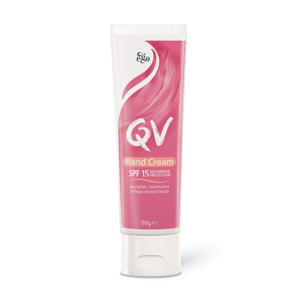 [QV/009] QV/ Hand Cream SPF15+ 50g : كيوفي كريم مرطب لليدين مع عامل حماية من الشمس