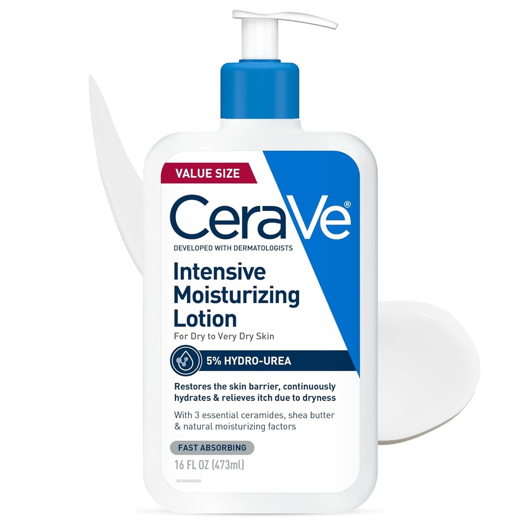 [CER/016] CeraVe/ Intensive Moisturizing Lotion for Dry to Very Dry Skin 473g : سيرافي لوشن مرطب للجسم للبشرة الجافة والجافة جدا