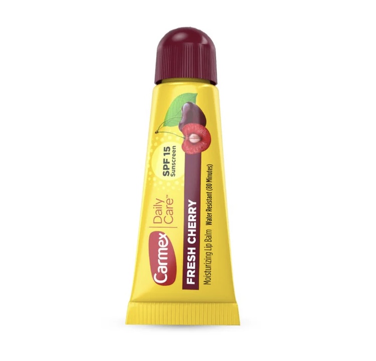 Carmex/ Moisturizing Lip Balm SPF15+ 10g: كارمكس مرطب الشفاه بعامل حماية من الشمس (Cherry🍒)