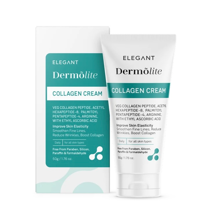 [ELG/015] Elegant/ Dermolite - Collagen Cream 50 g : ايليكانت كريم ديرمولايت كولاجين 