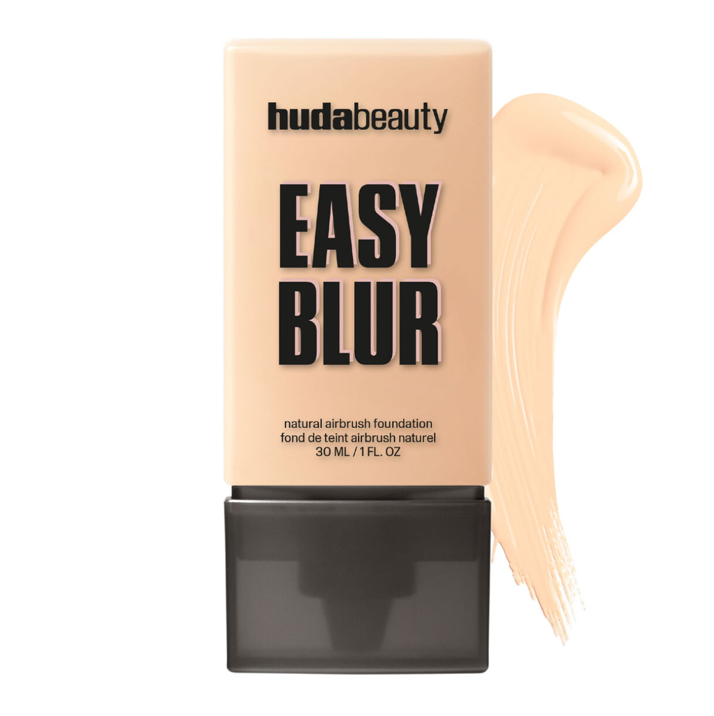 Huda Beauty/ Easy Blur Natural Airbrush Foundation with Niacinamide : هدى بيوتي فونديشن ايزي بلور  (Vanilla 120B)