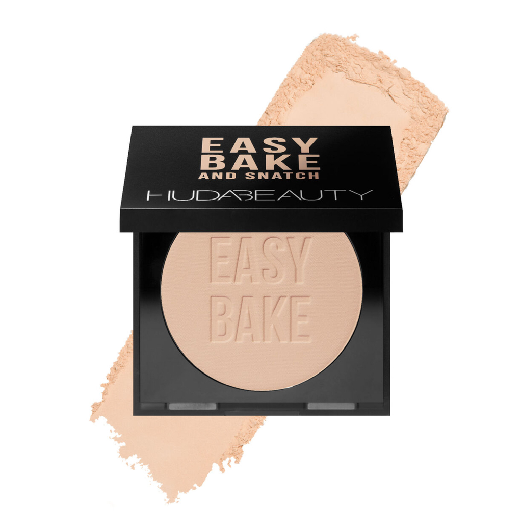 Huda Beauty/ Easy Bake and Snatch Pressed Talc-Free Brightening and Setting Powder : هدى بيوتي بودرة إيسي بيك آند سناتش المضغوطة لتفتيح وتثبيت المكياج