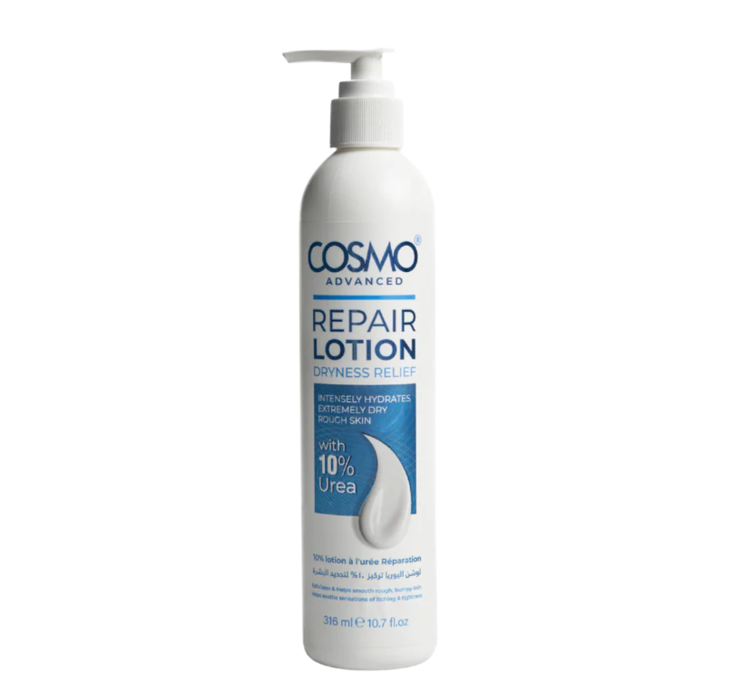 [Cosmo/001] Cosmo Repair Lotion with 10% Urea 316ml : لوشن كوزمو لترطيب وتجديد البشرة مع يوريا بتركيز ١٠٪؜ 