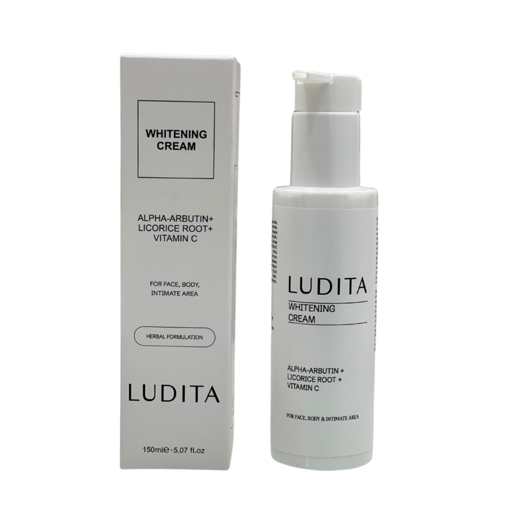 Ludita/ Healing Whitening Cream 150ml : كريم لوديتا للتفتيح والعناية العلاجية بالبشرة