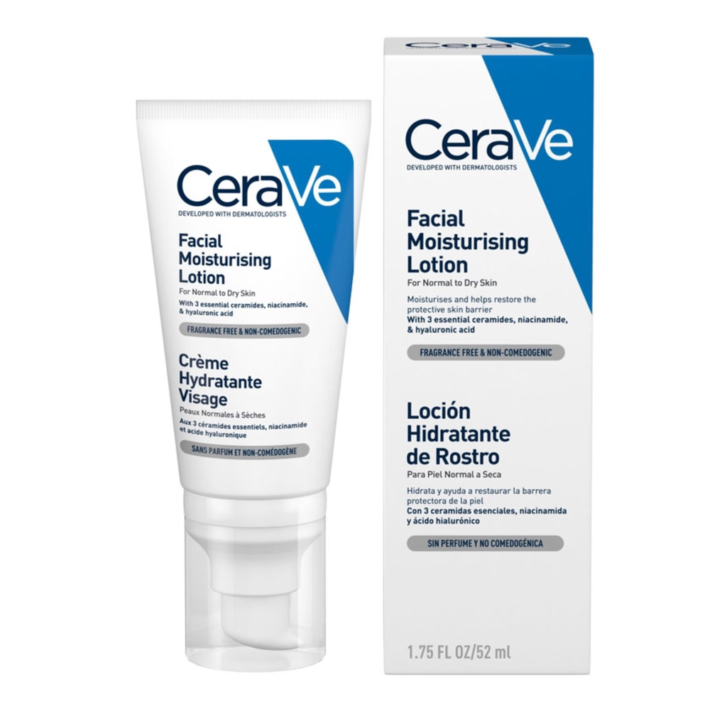 [CER/020] CeraVe/ PM Facial Moisturizing Lotion 52ml : سيرافي لوشن ترطيب الوجه الليلي 