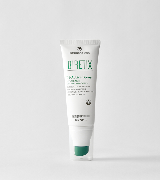 [Canta/005] Cantabria Lab/ BIRETIX - Tri Active Spray : كانتابريا لاب سبري بايرتكس النشط للعناية بالمناطق المعرضة للحبوب في الجسم 