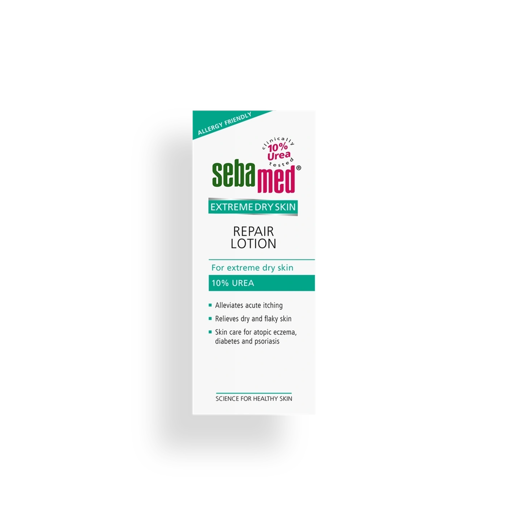 Sebamed/ Repair Lotion 10 % Urea 200ml : سيباميد لوشن الجسم مع نسبة ١٠٪؜ يوريا 