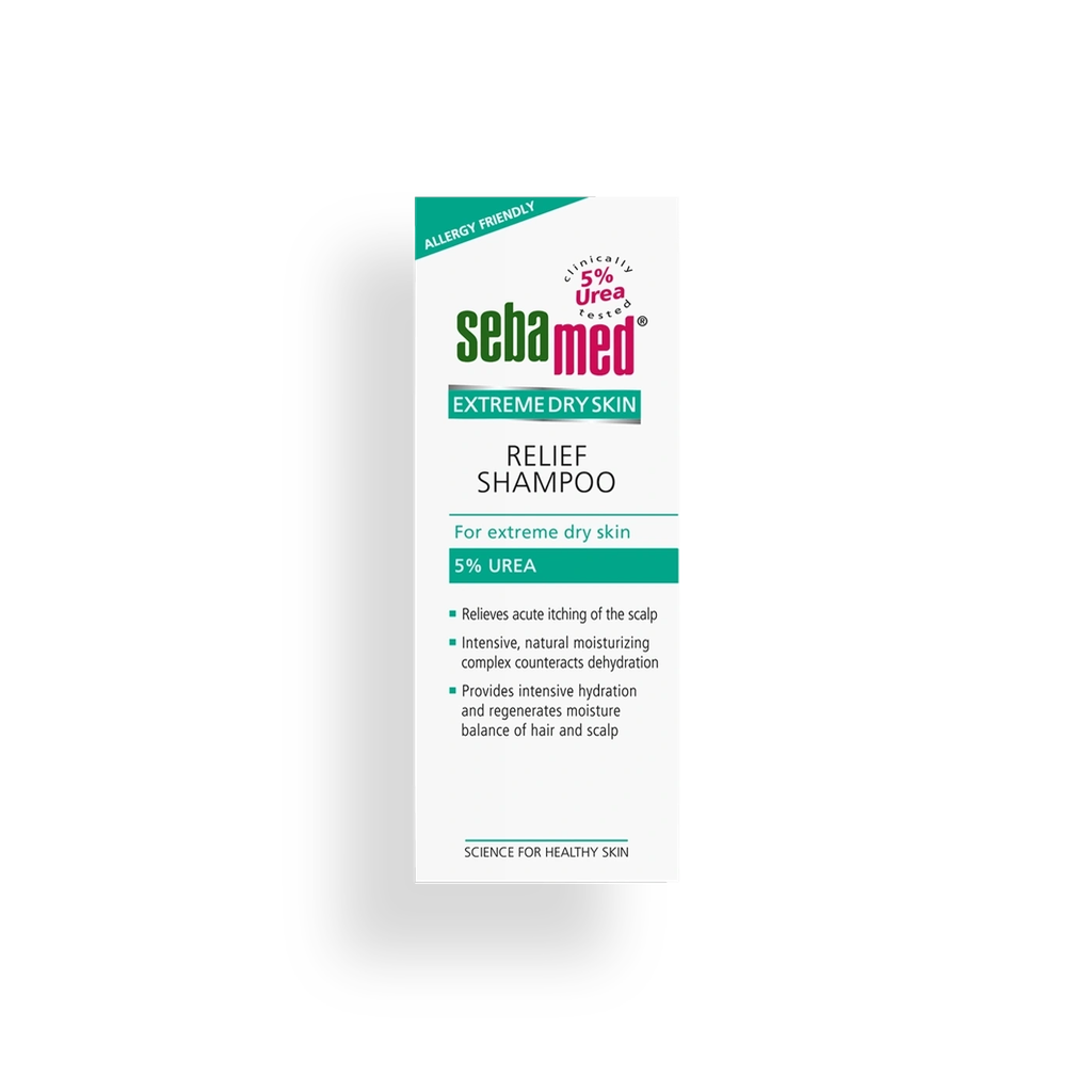 [Seba/006] Sebamed/ Relief Shampoo 5 % Urea 200ml : سيباميد شامبو مع نسبة ٥٪؜ يوريا 