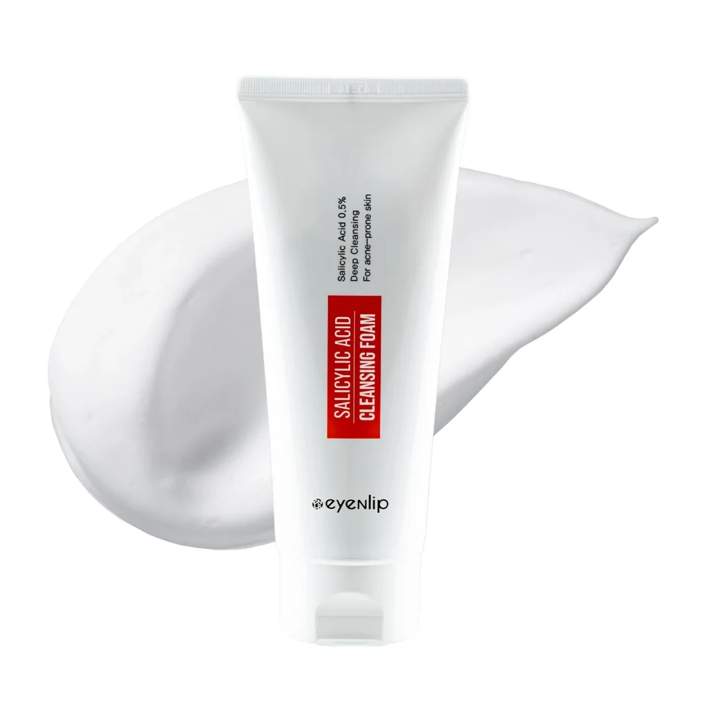 Eyenlip/ Salicylic Acid 0.5% Deep Cleansing Foam for Acne Prone Skin : اينلب غسول رغوي  بالسالسيلك اسيد للبشرة المعرضة للحبوب