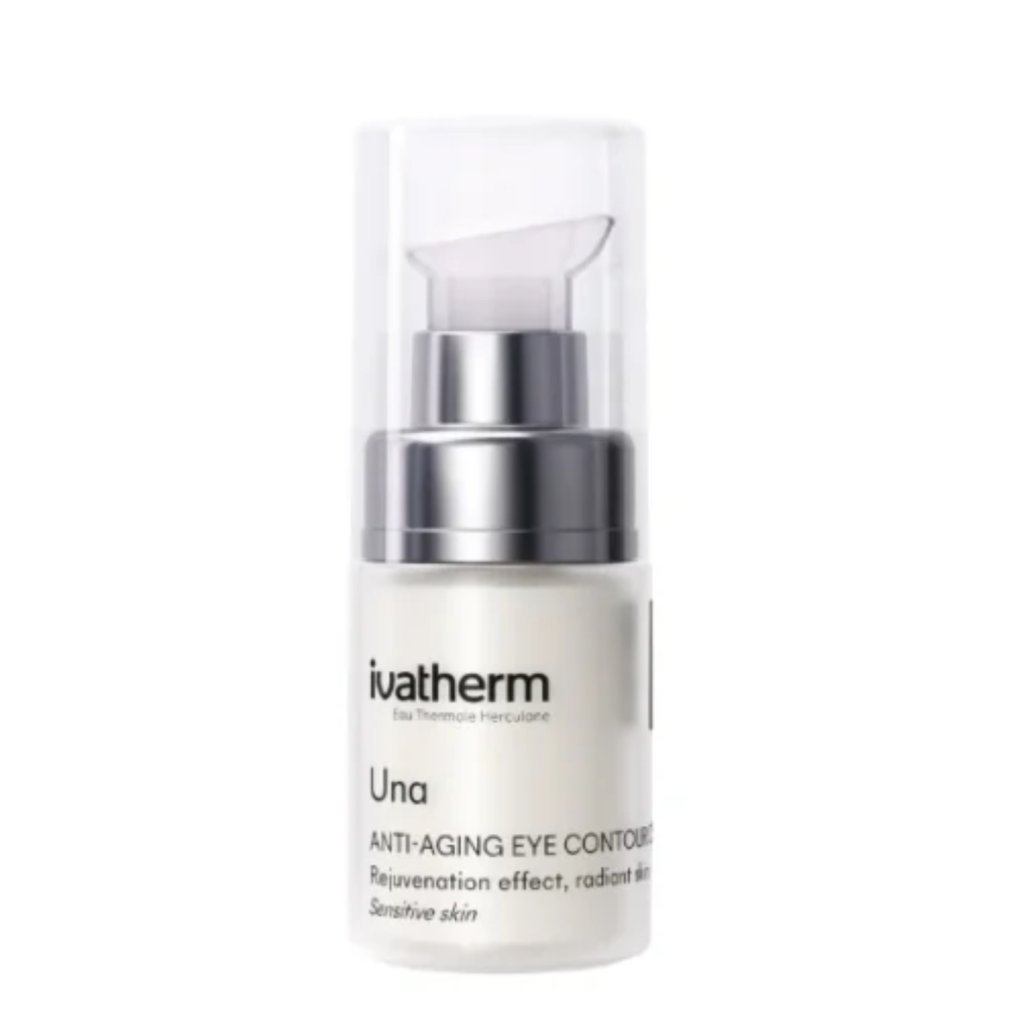 [IVA/021] IVATHERM/ UNA Anti Aging Eye Contour Cream 15ml : ايفاثيرم اونا كريم للعناية بمحيط العين 