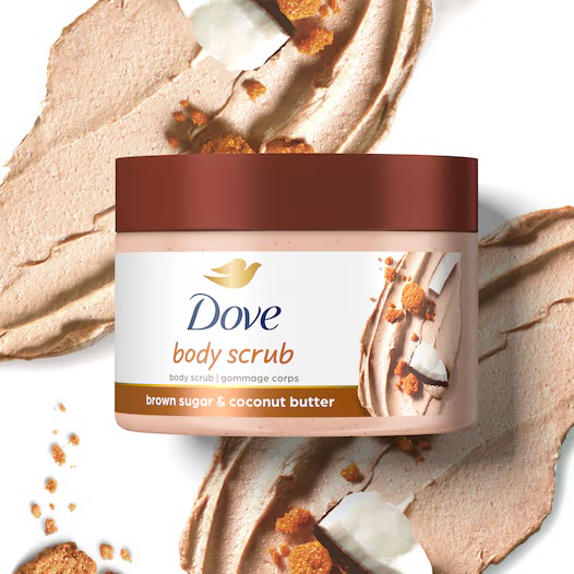 Dove Exfoliating Body Scrubs : دوف مقشر الجسم  (Brown Sugar & Coconut Butter)