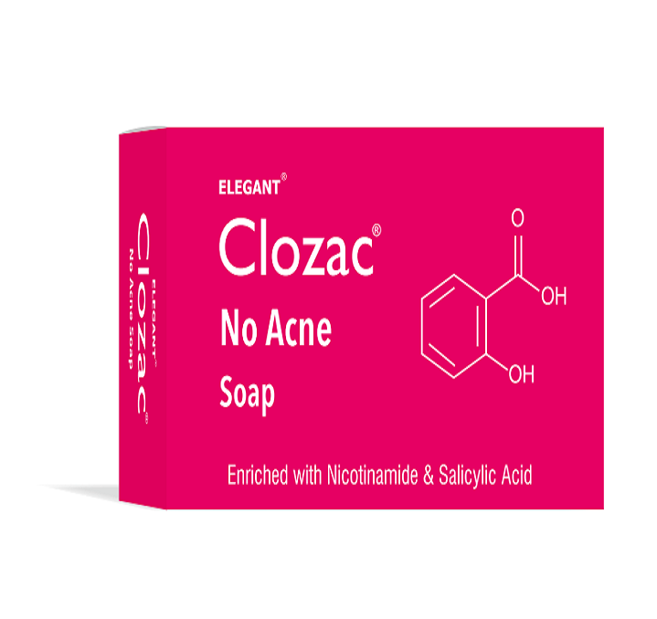 [ELG/016] Elegant/ Clozac No Acne Soap : ايليكانت صابونة كلوزاك لحبوب البشرة 