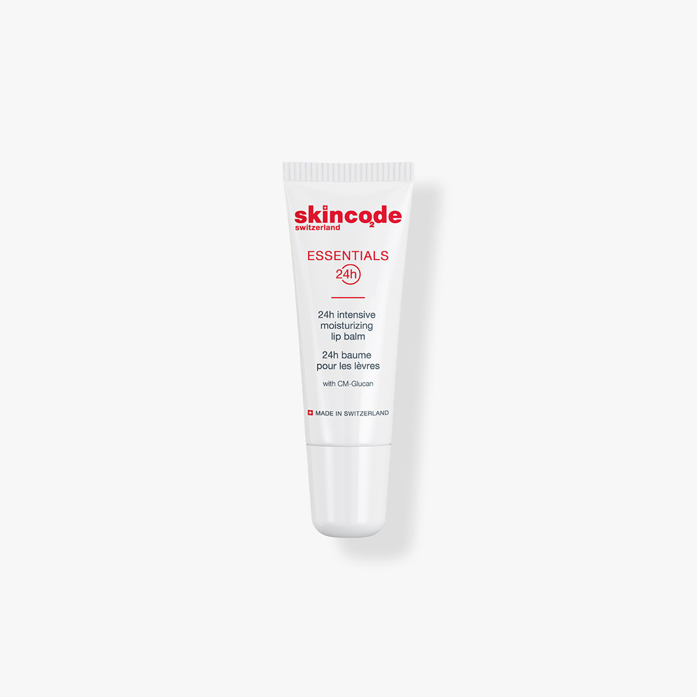 Skincode/ Essentials 24h Intensive Moisturizing Lip Balm10ml : سكن كود مرطب الشفاه المكثف لمدة ٢٤ ساعة 