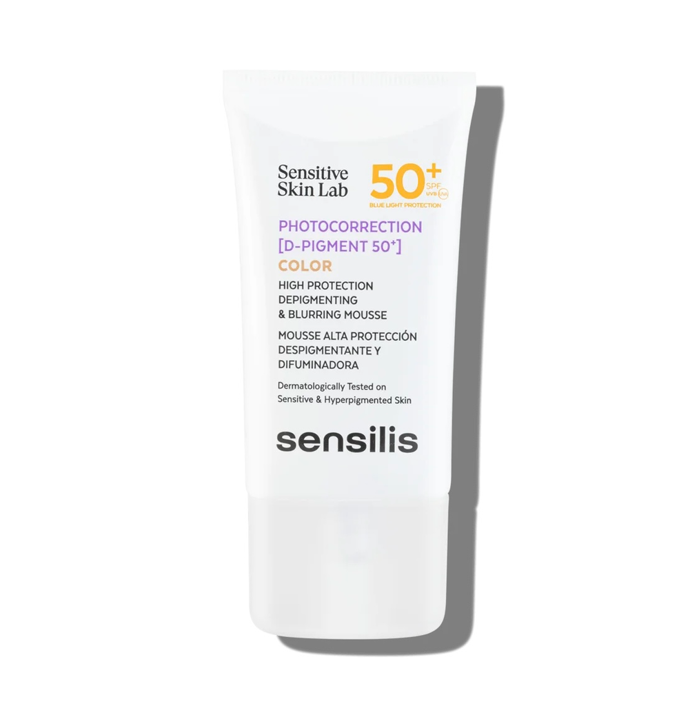 [SNS/006] Sensilis/ Photocorrection D-pigment 50+ 40ml : سينسيليز واقي شمس ملون ومصحح للتصبغات بعامل حماية من الشمس 