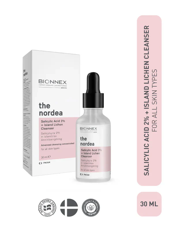 BIONNEX/  THE NORDEA Purifying Salicylic Acid Cleanser for Acne-Prone Skin : بايونكس غسول ذا نوردي بالسالسيلك اسيد للبشرة المعرضة للحبوب 