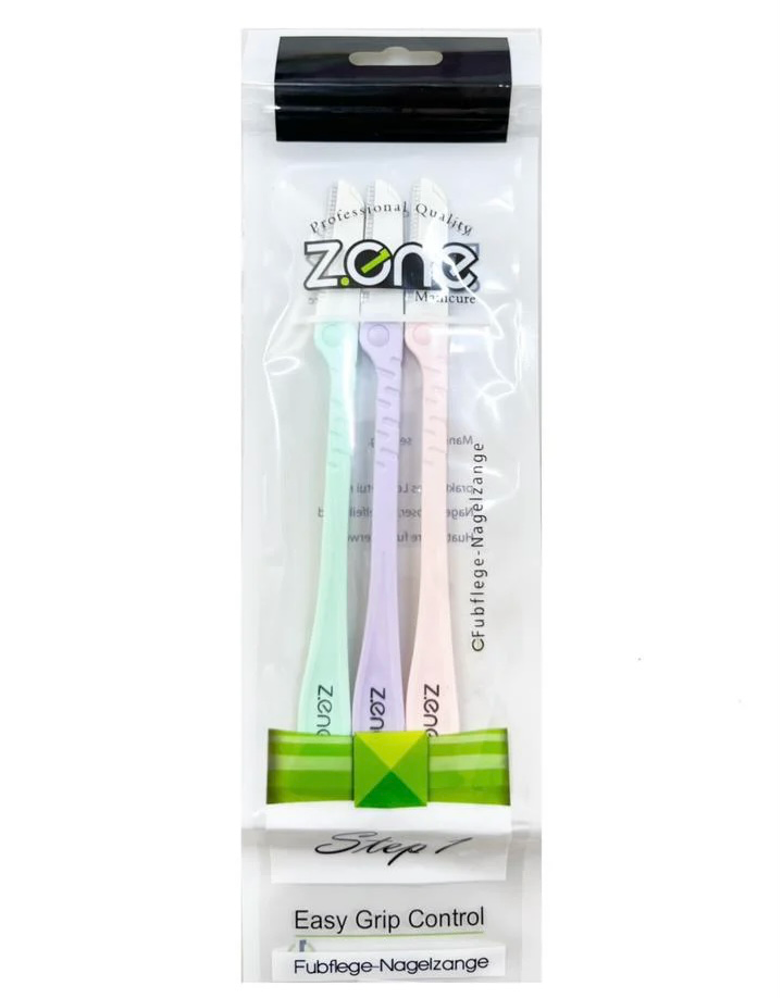 Zone Easy Grip Control Razor 3p : شفرات حلاقة وجه زون ثلاث قطع 