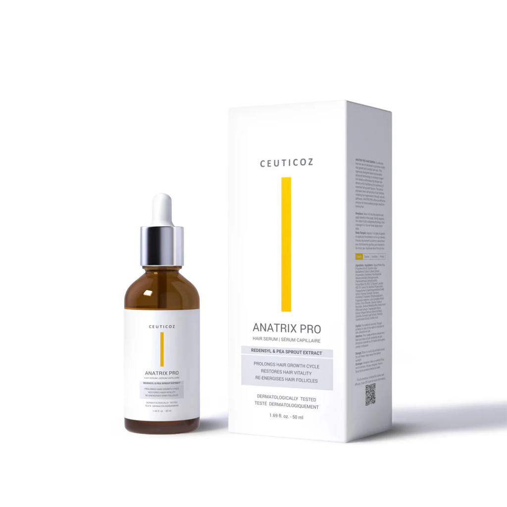 [COZ/026] Ceuticoz/ Anatrix Pro Hair Serum 50ml : سيتيكوز سيروم انتريكس برو العلاجي لتقوية وكثافة الشعر 