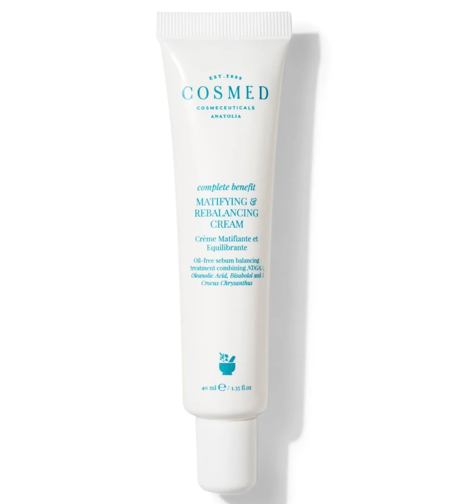 COSMED/ Complete Benifit - Matifying and Rebalancing Cream Oil Free Moisturizer for Oily & Acne Prone Skin : كوزميد مرطب خفيف خالي من الزيوت للبشرة الدهنية والمعرضة للحبوب 