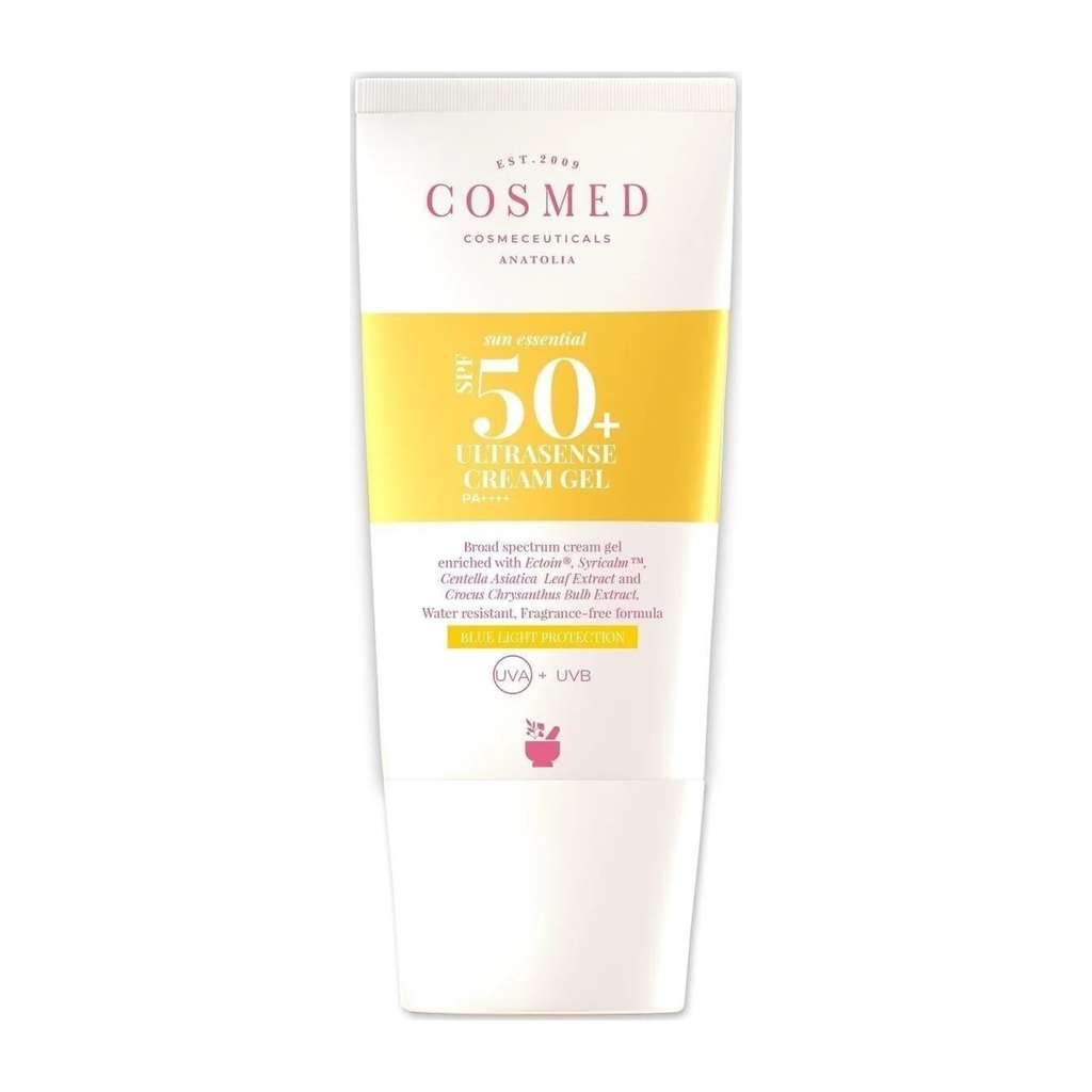COSMED/ Ultrasense - Sun Essential Cream Gel SPF50+ 40ml : كوزميد كريم جل واقي شمس 