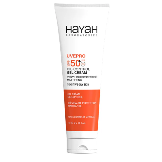HAYAH/ UVEPRO - Oil Control Gel Cream SPF50+ 50ml: 